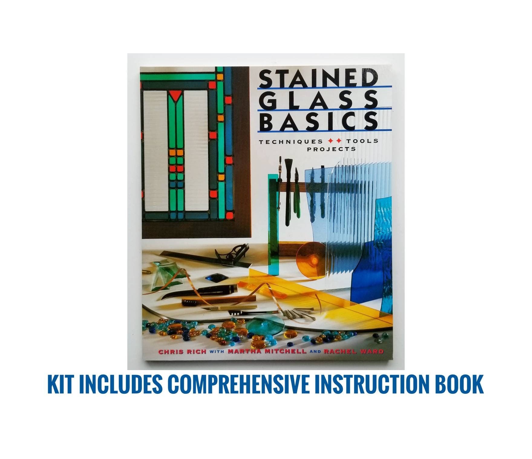 Beginner Stained Glass. Cutting & Soldering Tool Set. Comfortable