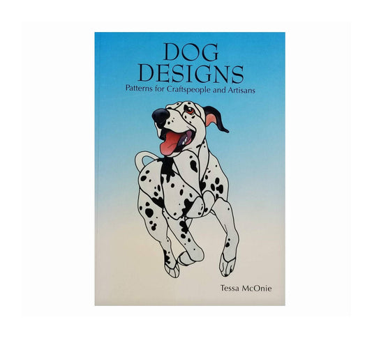 Dogs in Stained Glass. Pattern & Design Book. Glass Craft Projects with Beautiful Dogs. Lots of Color Photos